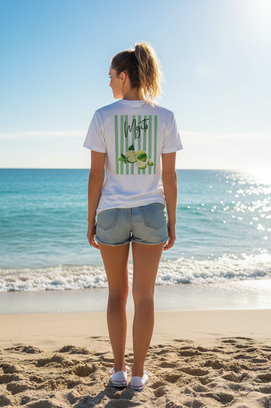 T-shirt unisexe coton en conversion bio CapSoxStudio "Mojito"