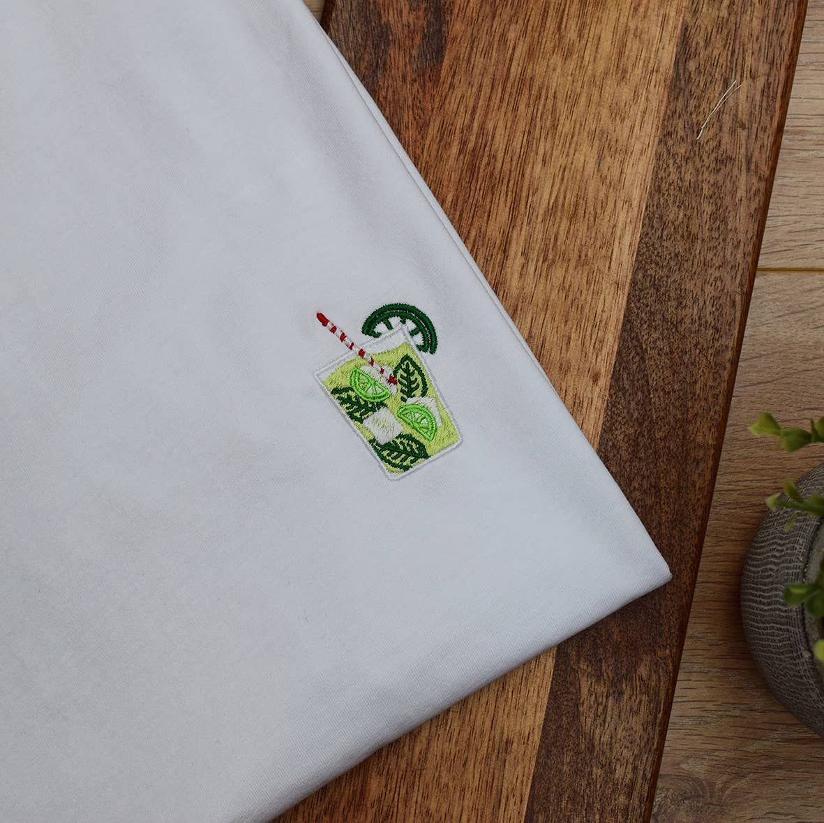 T-shirt brodé - Mojito