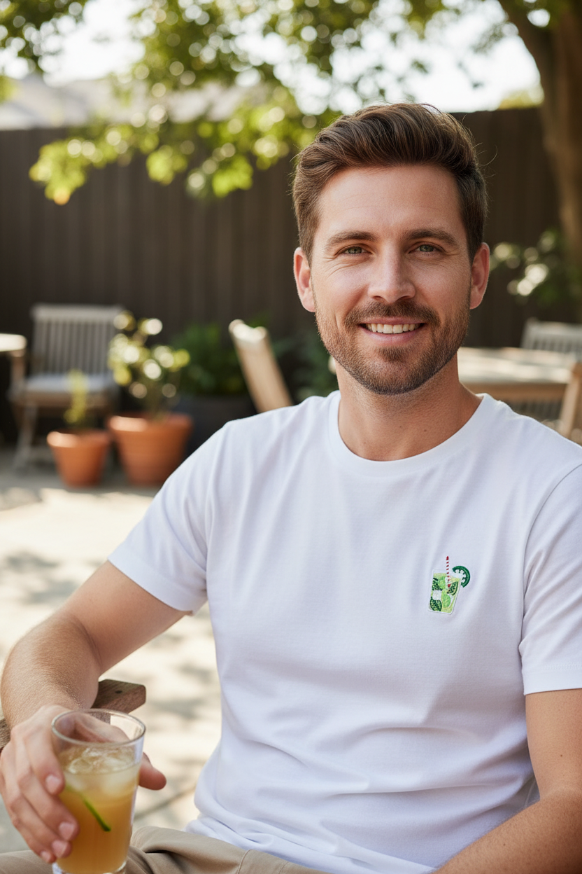 T-shirt brodé - Mojito